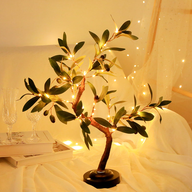 AurumZweig LED-Baumlampe mit Warmlicht in Gold – Dekoleuchte – Ansicht 3 von 8