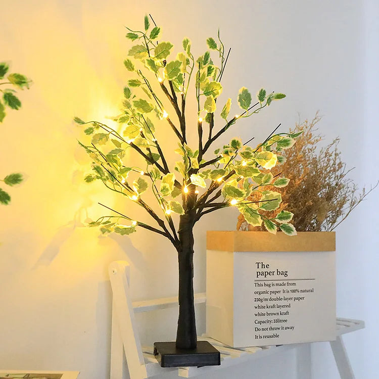 GlowPine LED-Baumleuchte im Weihnachtsstil – Weihnachtsbeleuchtung – Ansicht 6 von 8