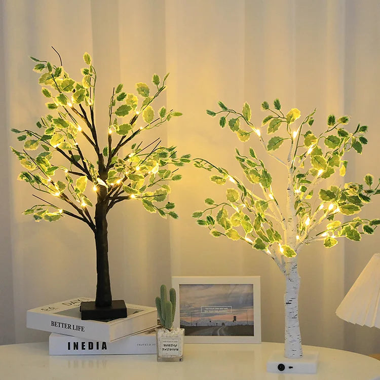 GlowPine LED-Baumleuchte im Weihnachtsstil – Weihnachtsbeleuchtung – Ansicht 7 von 8