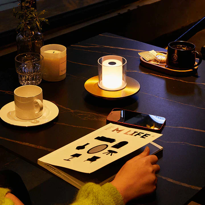 Noctavia LED-Induktionslampe mit Kerzenflackereffekt – LED-Kerzen – Ansicht 18 von 22