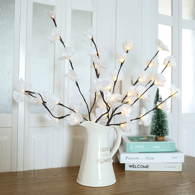 CherryGlow LED-Kirschblütenzweig Lichterdeko – Dekoleuchte