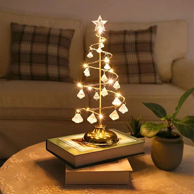 WinterGlow LED-Weihnachtsbaum mit Warmweiß-Licht – Weihnachtsbeleuchtung – Ansicht 5 von 10