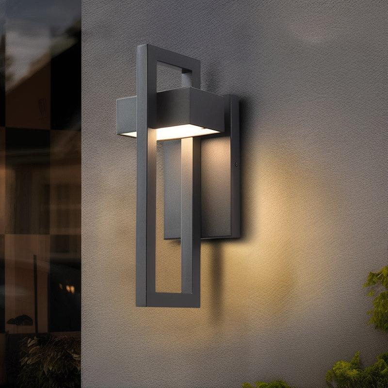 NoctaEdge LED Wandleuchte aus Edelstahl für Garten & Fassade – Außenwandleuchte – Ansicht 2 von 8