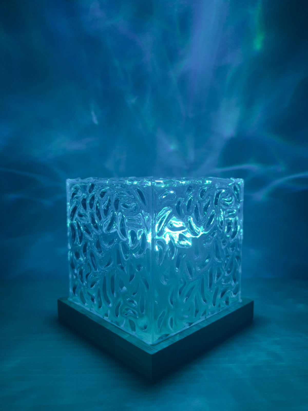 OceanoLux LED Nachtlicht mit Wasserwellen-Effekt – Ansicht 2 von 12