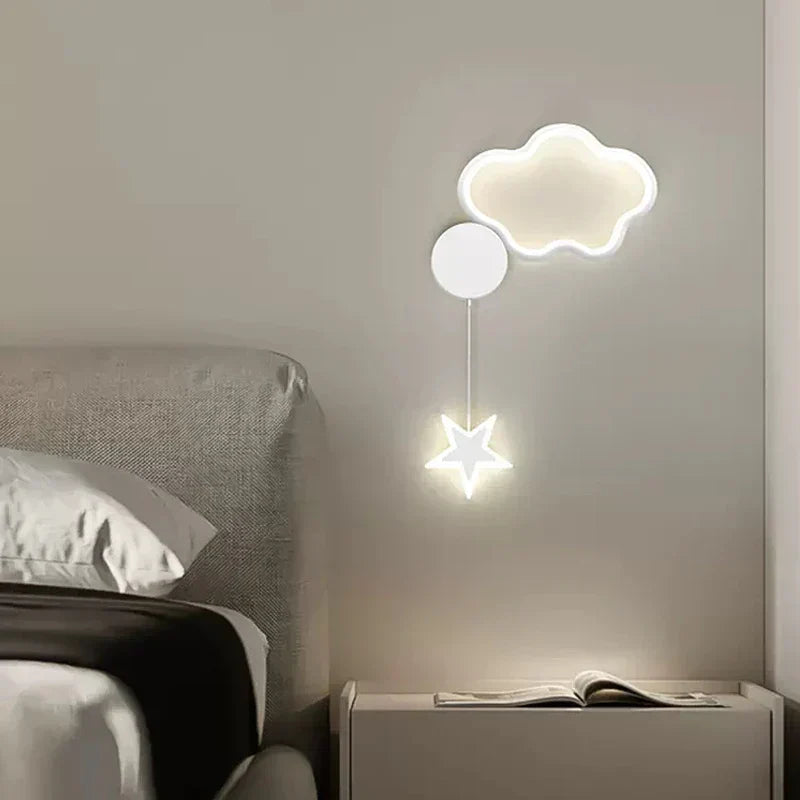 Selene Sternenhimmel-Wandleuchte fürs Schlafzimmer – Dekoleuchte – Ansicht 3 von 27