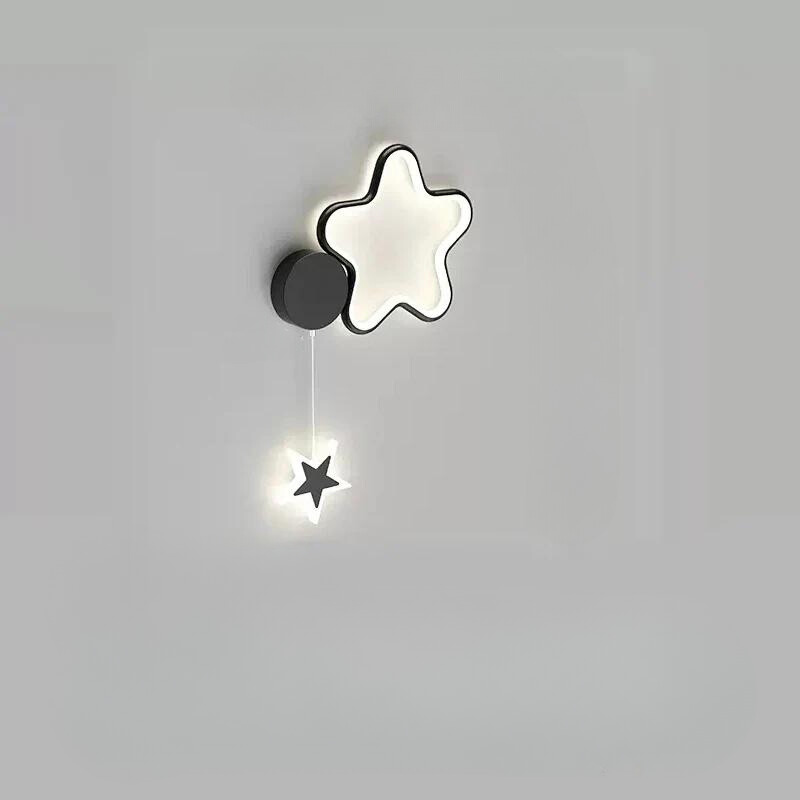 Selene Sternenhimmel-Wandleuchte fürs Schlafzimmer – Dekoleuchte – Ansicht 6 von 27