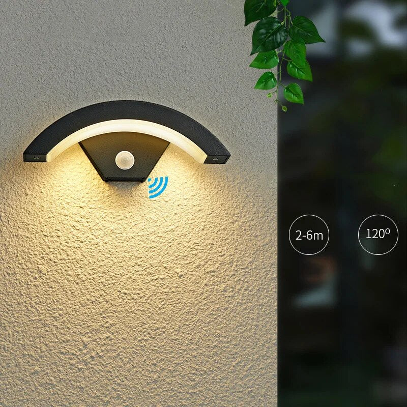 LiraDawn Wasserdichte LED-Wandleuchte für Garten & Fassade – Außenwandleuchte – Ansicht 8 von 8