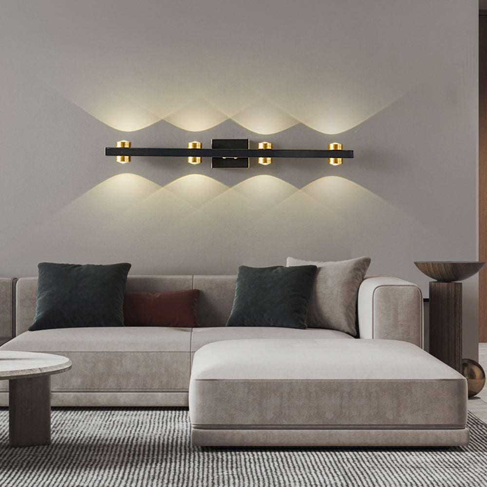 Arcolo Elegante LED-Wandleuchte mit mehreren Lichtköpfen – Ansicht 7 von 23