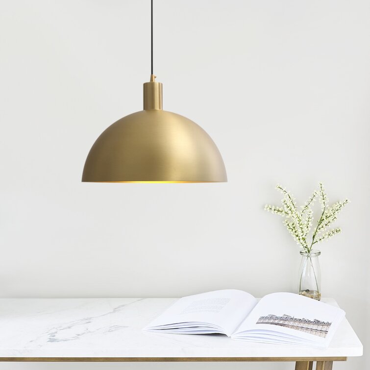 AureaDome Messing-Pendelleuchte im Mid-Century-Stil – Ansicht 8 von 16