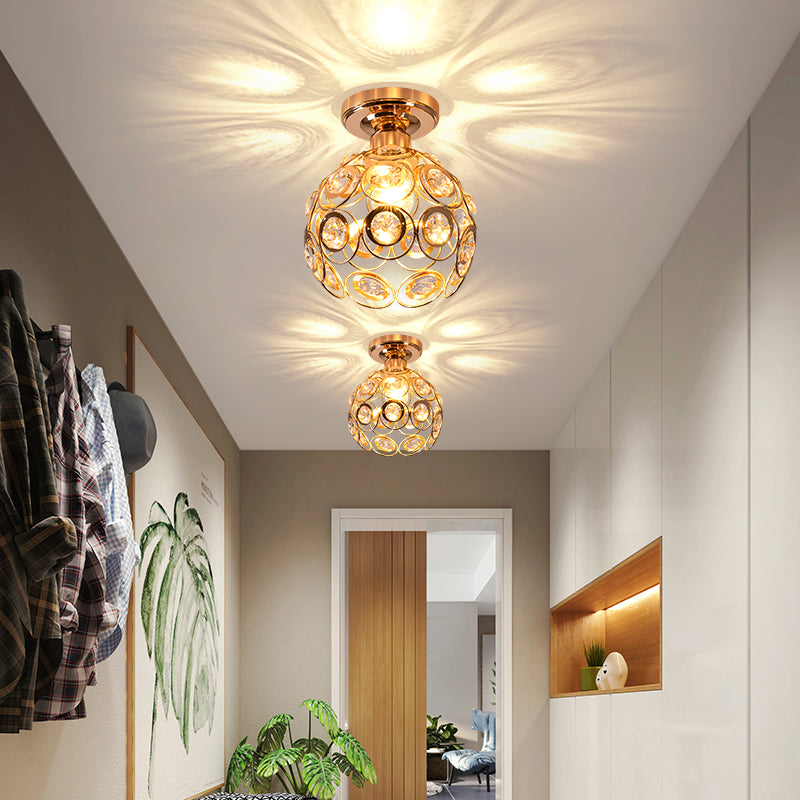 CristalLux Kristall-Deckenleuchte mit Gold-Finish – Ansicht 6 von 12