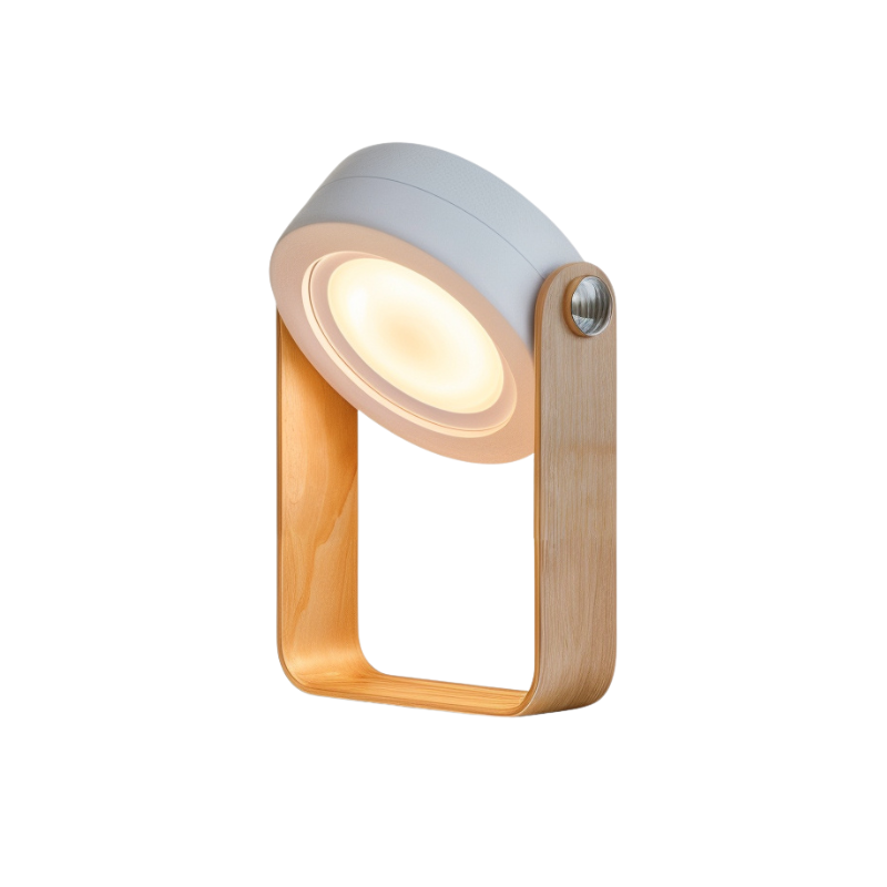 AmberWood Dimmbare LED-Laterne mit USB-Ladefunktion – Tischleuchte aus Metall – Ansicht 2 von 8