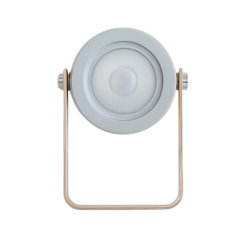 AmberWood Dimmbare LED-Laterne mit USB-Ladefunktion – Tischleuchte aus Metall – Ansicht 4 von 8