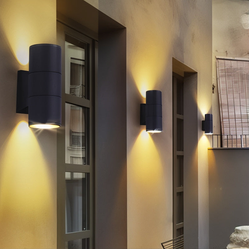 NoctaLux Wetterfeste LED-Wandleuchte aus Aluminium – Außenwandleuchte – Ansicht 3 von 8