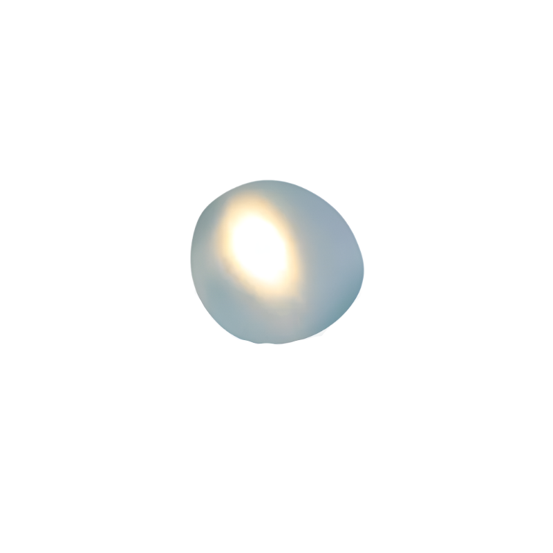 PebbleGlow Minimalistische LED-Wandleuchte aus Glas – Ansicht 16 von 40