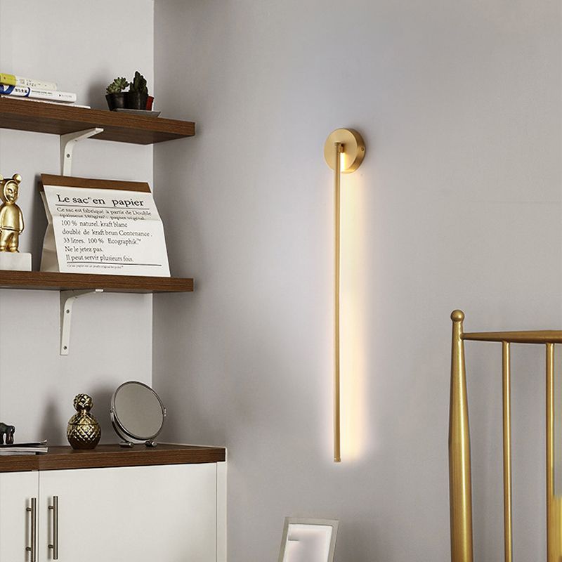 AureoLine Lineare LED-Wandleuchte in Gold aus Metall – Ansicht 2 von 13