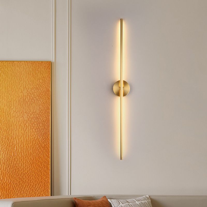 AureoLine Lineare LED-Wandleuchte in Gold aus Metall – Ansicht 3 von 13
