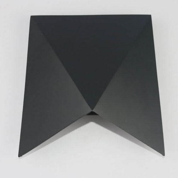 OrigaLux Origami LED-Wandleuchte aus Aluminium – Ansicht 9 von 14