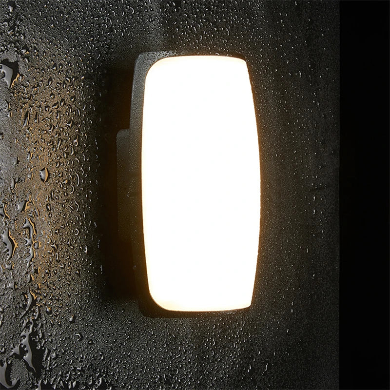 BrisaFrost Wetterfeste LED-Wandleuchte – Außenwandleuchte aus Aluminium – Ansicht 2 von 7