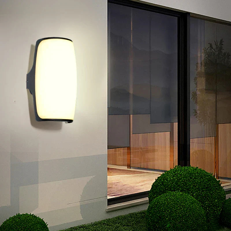 BrisaFrost Wetterfeste LED-Wandleuchte – Außenwandleuchte aus Aluminium