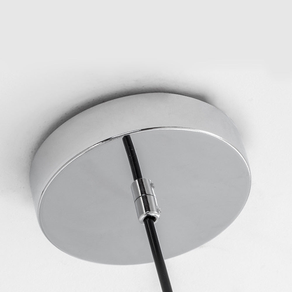 CoffeeGlow Bauhaus Pendelleuchte in Kaffeefarben aus Glas – Ansicht 20 von 20