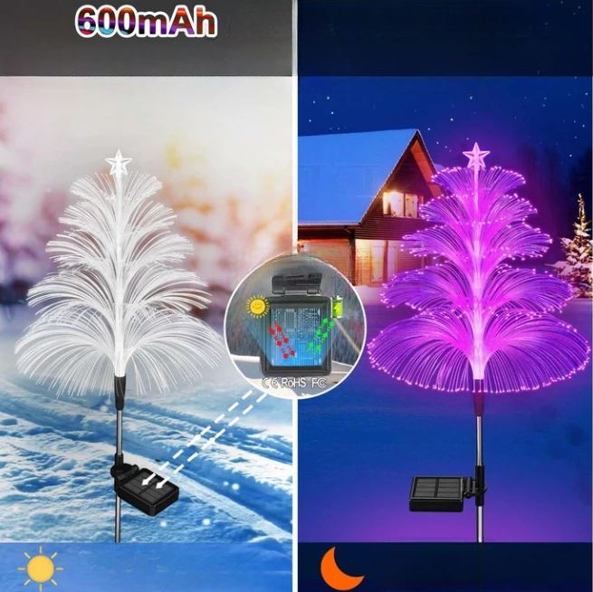AquaLuna Solar-Gartenleuchte mit Farbwechsel – Solarleuchte – Ansicht 5 von 8