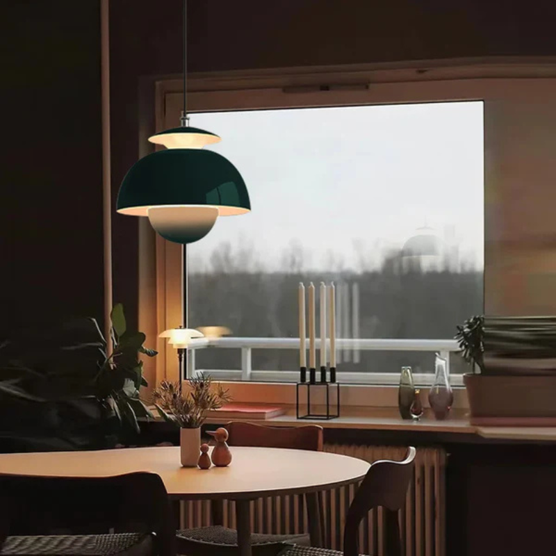 OrbiLume Dimmbare LED-Pendelleuchte in Rundform – Ansicht 3 von 15