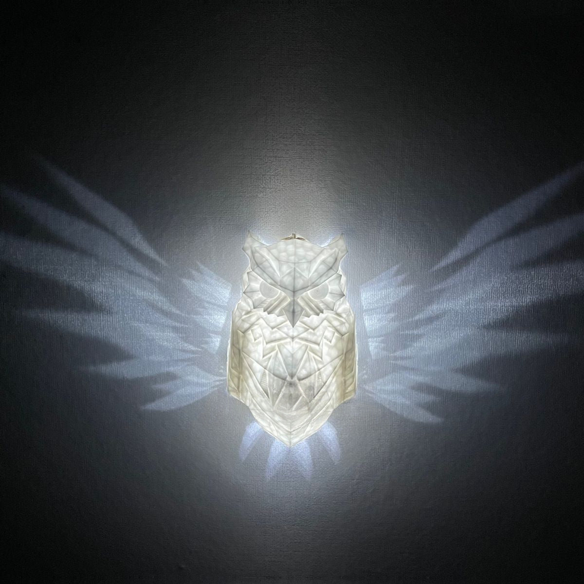 OwlBeam LED-Wanddeko Eule mit Stimmungslicht – Dekoleuchte – Ansicht 9 von 9