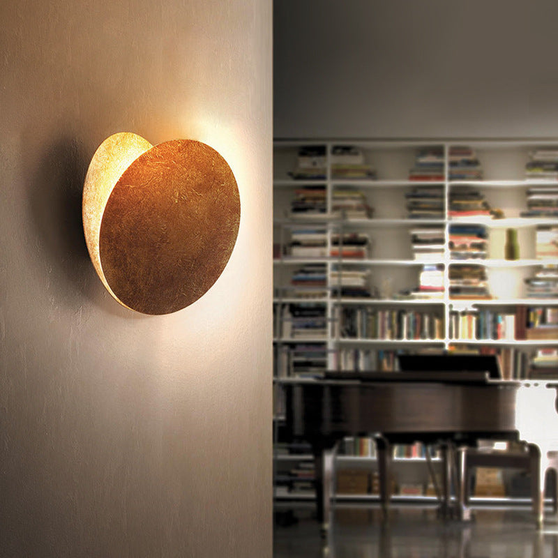 Lunoro LED-Wandleuchte in Gold und Rotbronze – Ansicht 2 von 7