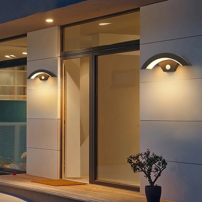 LiraDawn Wasserdichte LED-Wandleuchte für Garten & Fassade – Außenwandleuchte – Ansicht 3 von 8