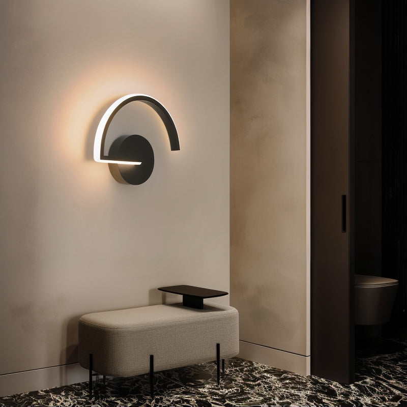 LumaCurve Elegante LED-Wandleuchte