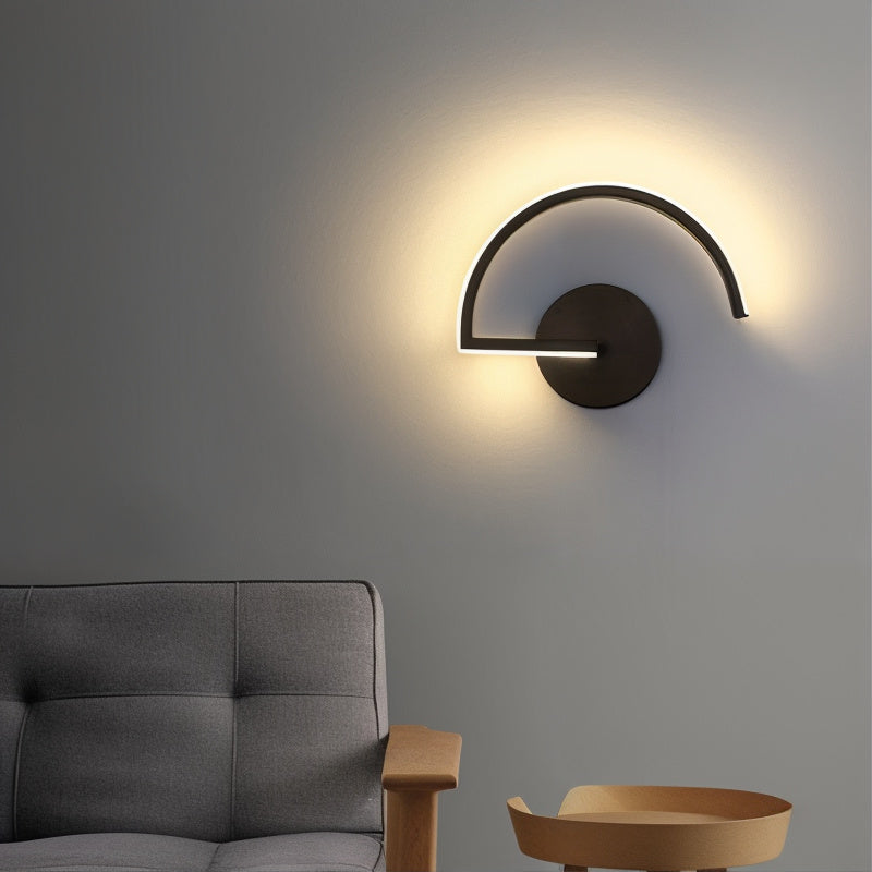 LumaCurve Elegante LED-Wandleuchte – Ansicht 2 von 7