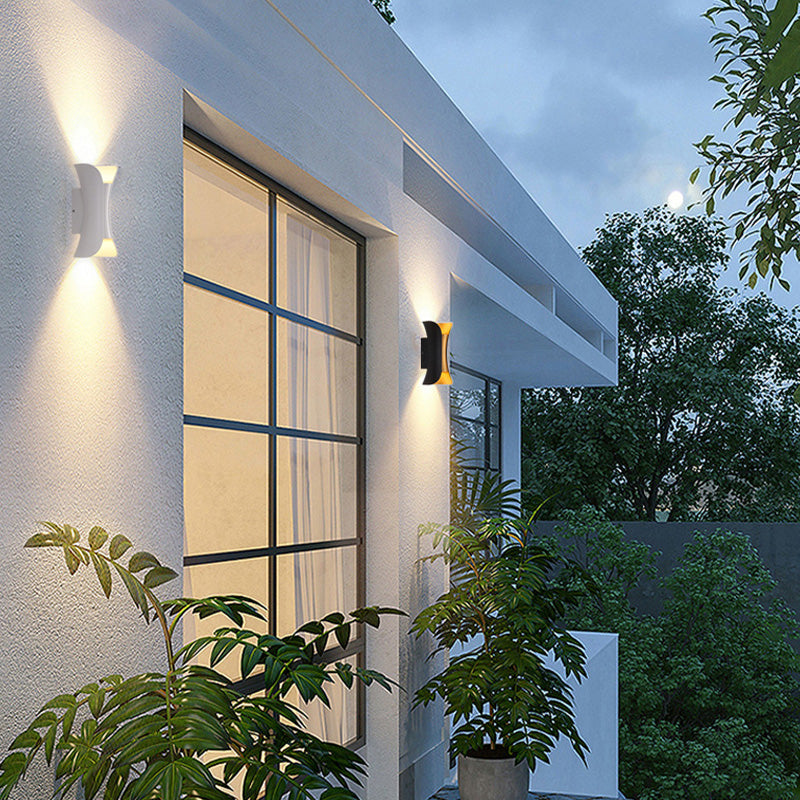 AmberLine Minimalistische LED-Wandleuchte für drinnen & draußen – Außenwandleuchte – Ansicht 3 von 19