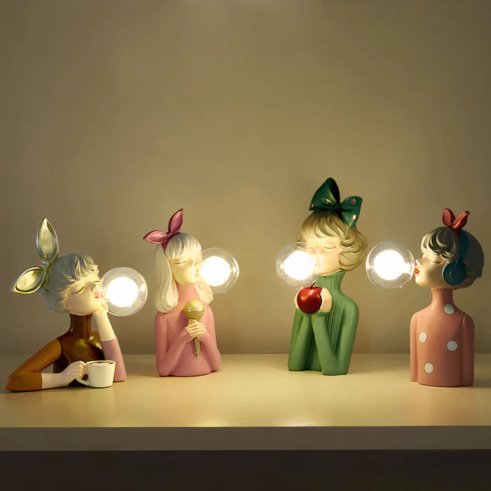 Lignoglow Handgefertigte LED-Tischlampe aus Holz – Tischleuchte – Ansicht 12 von 12