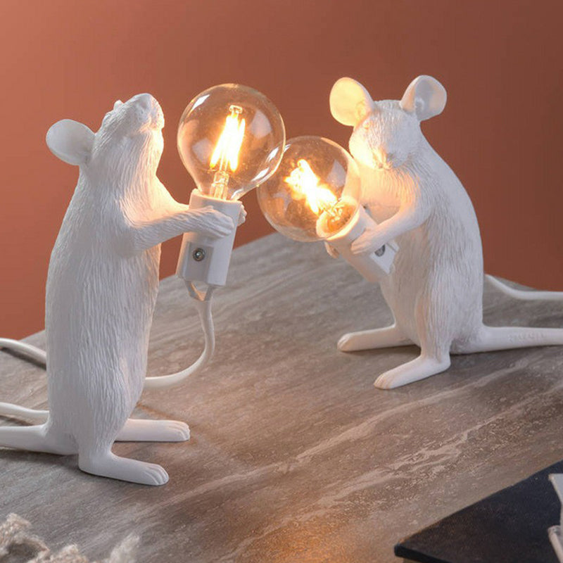 MouseGlow Art-Deco-Nachtlicht mit Mausfuß – Ansicht 15 von 20