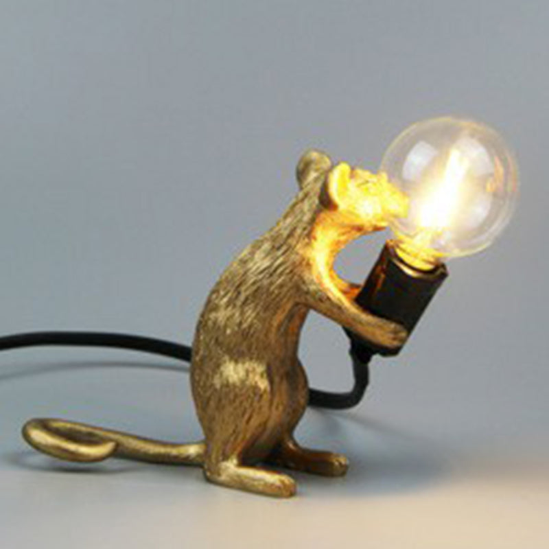 MouseGlow Art-Deco-Nachtlicht mit Mausfuß – Ansicht 3 von 20