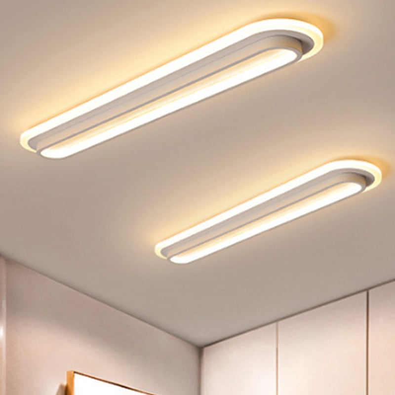 OvalGlow Ovale LED-Deckenleuchte mit einstellbarer Farbtemperatur – Ansicht 7 von 10