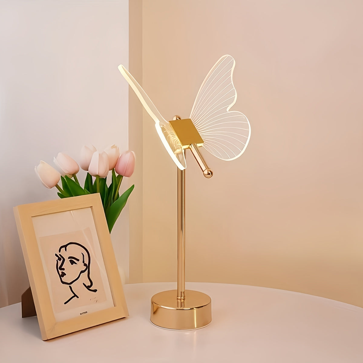 Papilio Glow USB LED-Schmetterlings-Nachtlicht – Ansicht 2 von 5