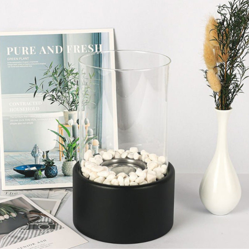 AmberFlame Öllampe mit klassischem Design – Tischleuchte – Ansicht 8 von 10