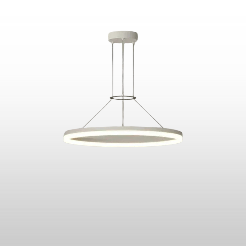 Glimmerora Moderne Ring-Hängeleuchte für Wohn- & Esszimmer – Pendelleuchte – Ansicht 8 von 8