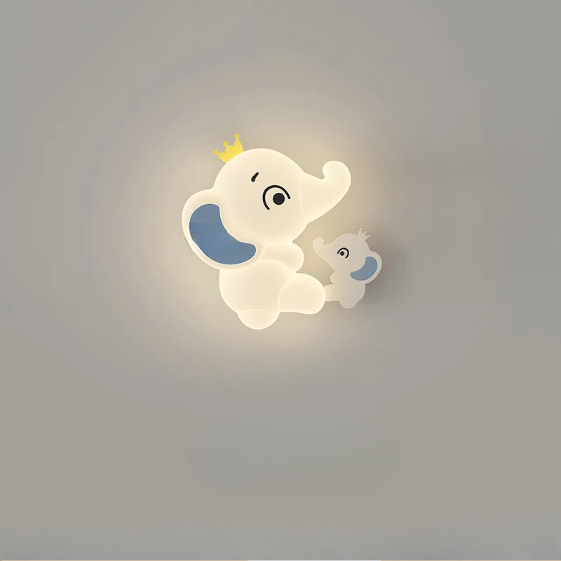 Elefantino Glow LED-Wandlampe im Elefanten-Design – Wandleuchte – Ansicht 6 von 15