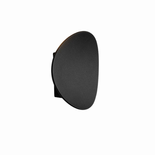 AluDisc Minimalistische LED-Wandleuchte aus Aluminium – Ansicht 4 von 17