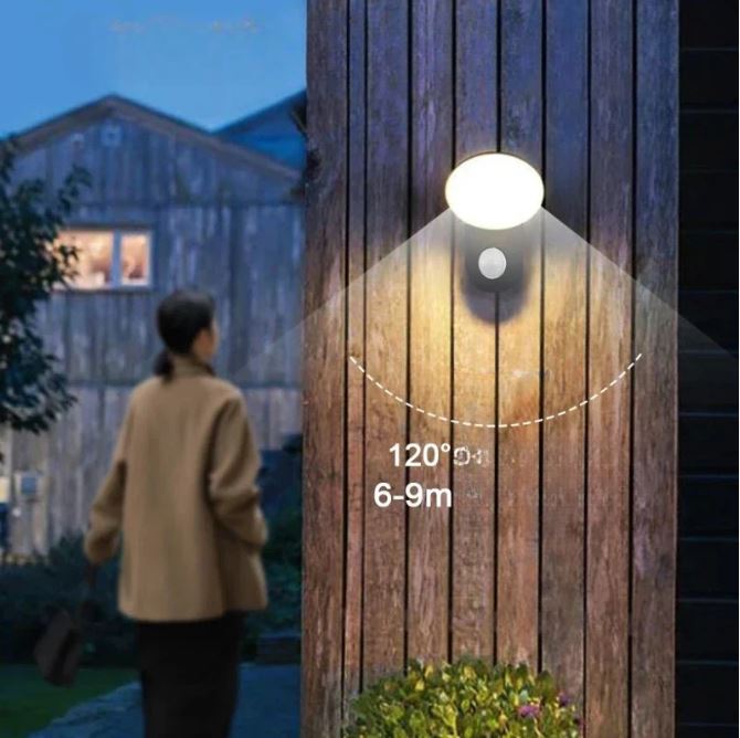 SentryGlow LED-Wandleuchte mit Bewegungssensor – Gartenleuchte – Ansicht 11 von 11