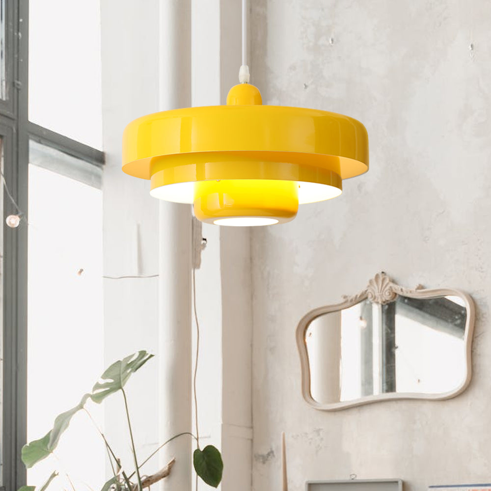 IronTrio Retro Eisen-Pendelleuchte 3-flammig – Ansicht 5 von 19