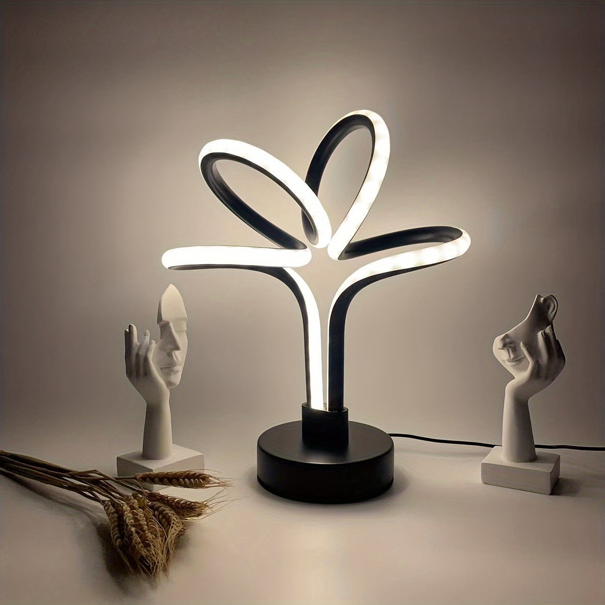 ScandiLux Dimmbare USB-LED-Tischlampe – Tischleuchte – Ansicht 7 von 7