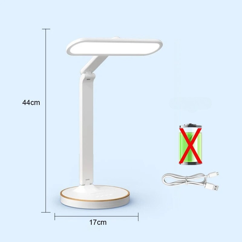LumiTime LED-Uhrenlampe mit Touch-Bedienung – Schreibtischlampe – Ansicht 8 von 8