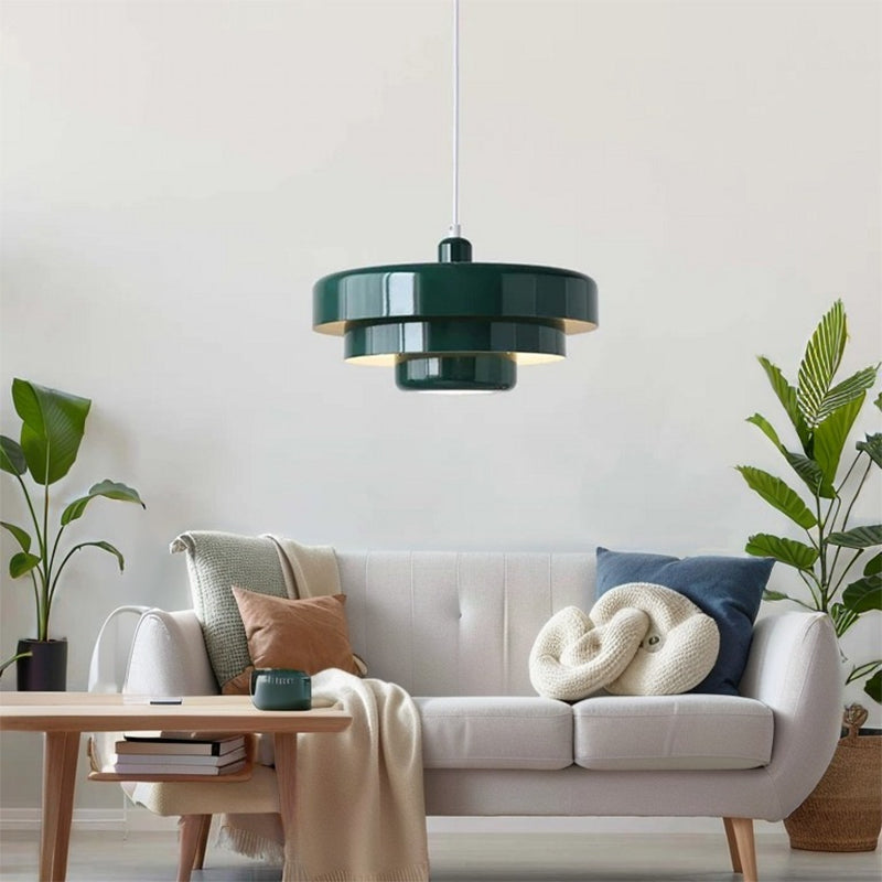 IronTrio Retro Eisen-Pendelleuchte 3-flammig – Ansicht 3 von 19