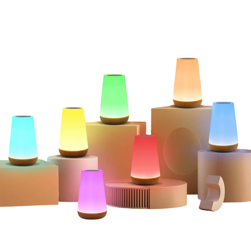 AmbiGlow RGB-Nachtlicht mit Fernbedienung aus Stoff – Ansicht 6 von 6