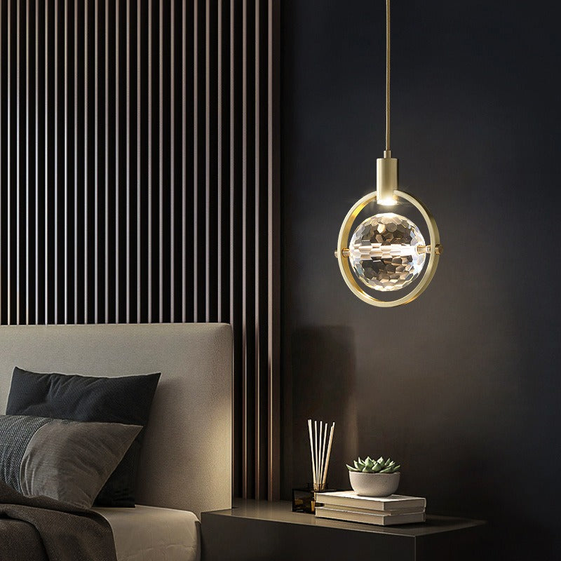 CristalGlow Kristall-LED-Hängeleuchte – Pendelleuchte – Ansicht 8 von 9