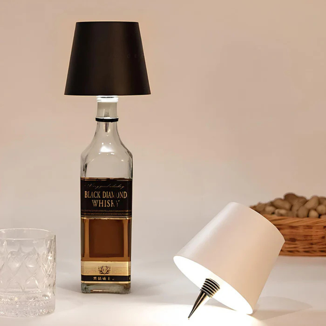 GlowBottle Kabellose Flaschenlampe mit Touch-Dimmer – Dekoleuchte – Ansicht 17 von 18