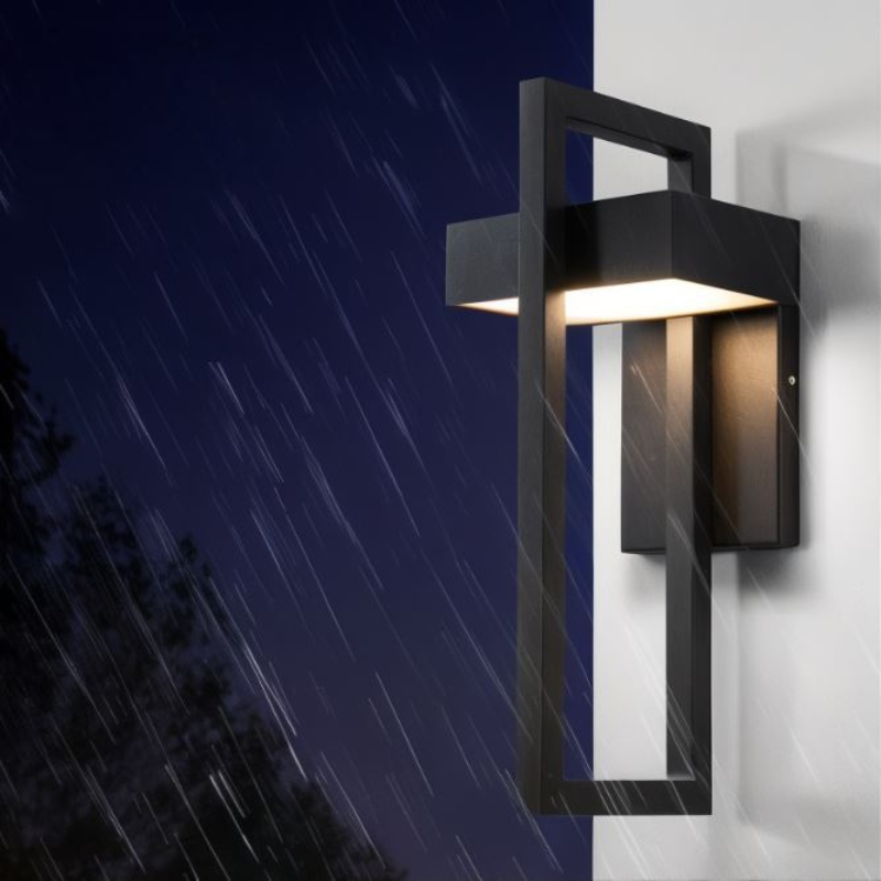 NoctaEdge LED Wandleuchte aus Edelstahl für Garten & Fassade – Außenwandleuchte – Ansicht 6 von 8